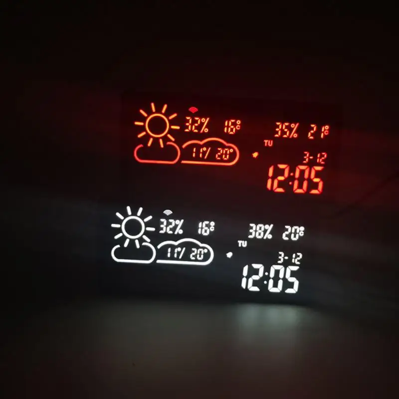 Desk Digital APP Smart Alarm Clock Weather WIFI World Time Weather Forecast Temperature Hygrometer Clock School Time Alarm Clock
Desk Digital APP Smart Alarm Clock Weather WIFI World Time Weather Forecast Temperature Hygrometer Clock School Time Alarm Clock