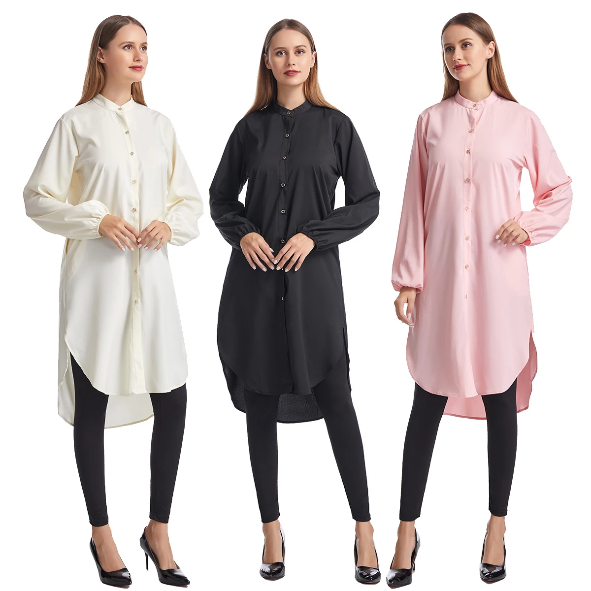 Women Autumn Sundress Elegant Long Shirt Dress Lapel Neck Long Sleeve Solid Vestido Casual Loose Work Dresses Robe Femme
Women Autumn Sundress Elegant Long Shirt Dress Lapel Neck Long Sleeve Solid Vestido Casual Loose Work Dresses Robe Femme