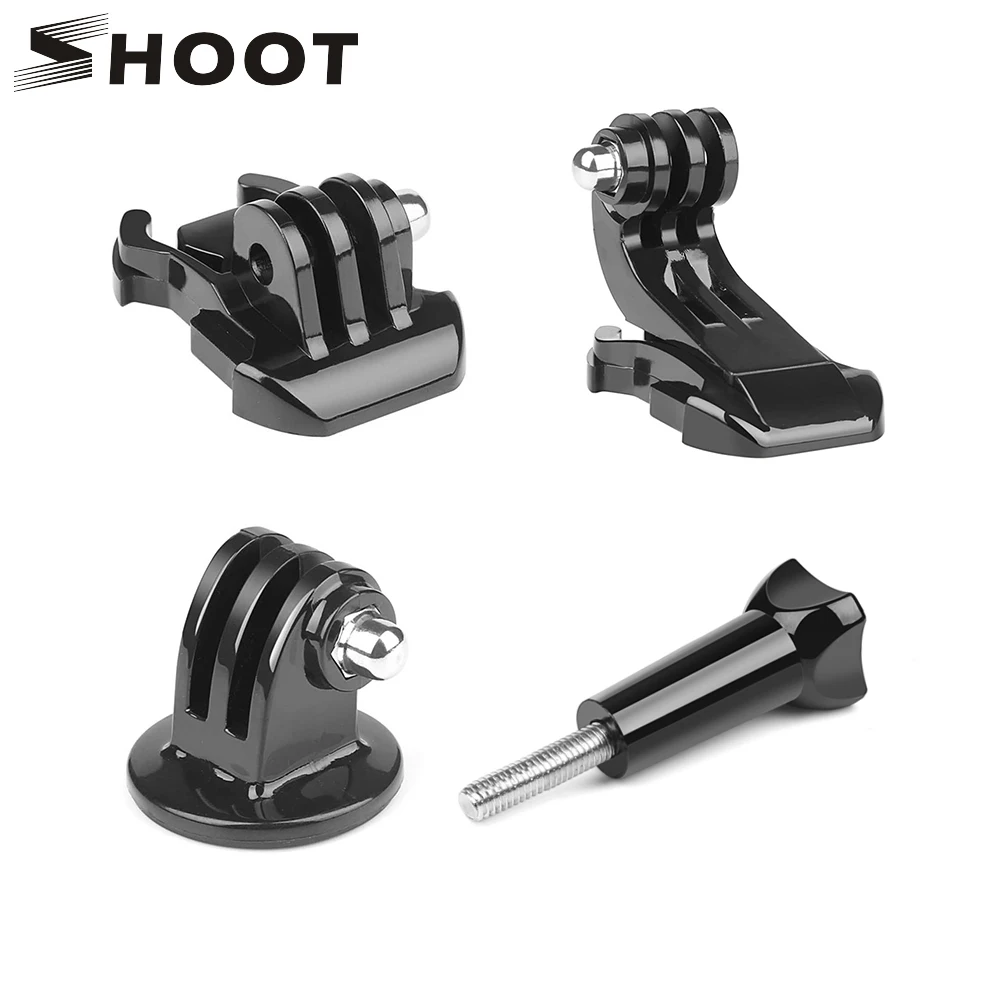 SHOOT 4 в 1 базовые аксессуары для экшн-камеры быстросъемная Пряжка крепление штатива для GoPro Hero 9 7 8 5 Go Pro SJCAM Yi 4K Eken H9
SHOOT 4 в 1 базовые аксессуары для экшн-камеры быстросъемная Пряжка крепление штатива для GoPro Hero 9 7 8 5 Go Pro SJCAM Yi 4K Eken H9