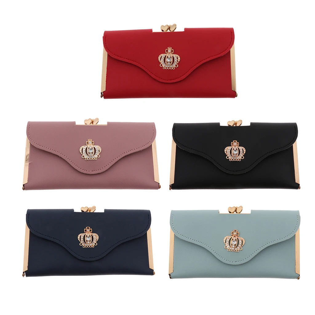 Diamante Crown Womens Wallet, Wedding Party Prom Button Evening Clutch Purse, Button Design Handbag
Diamante Crown Womens Wallet, Wedding Party Prom Button Evening Clutch Purse, Button Design Handbag