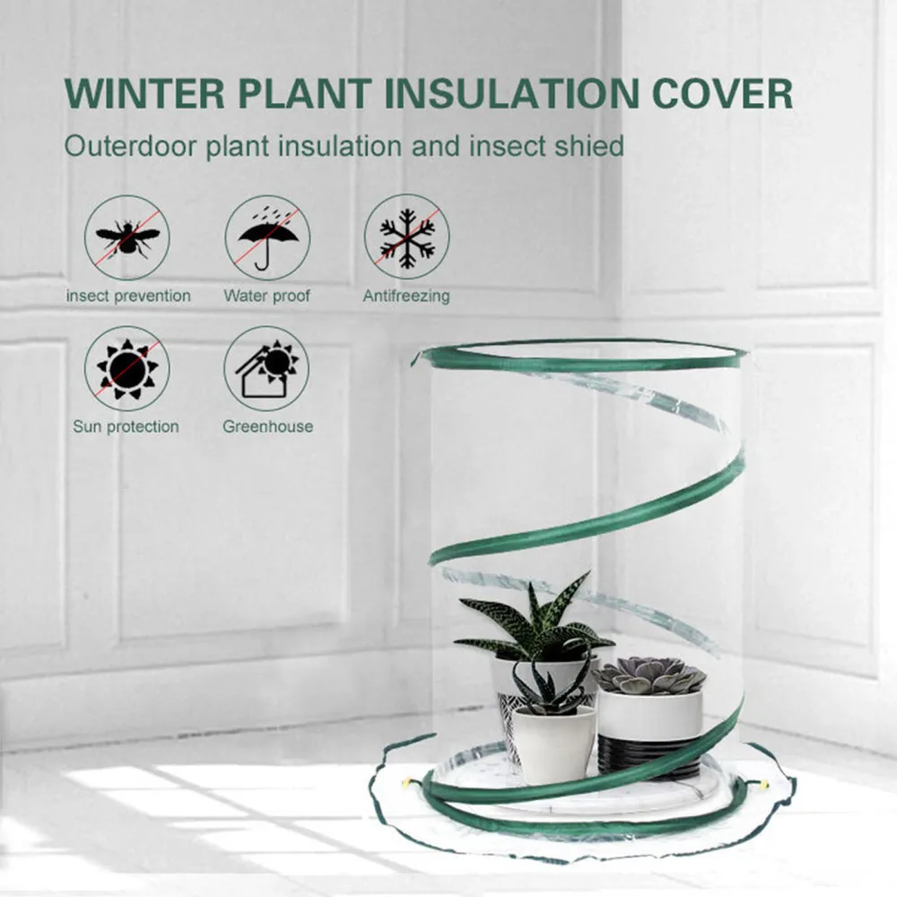 Mini Greenhouse Flower House Portable Home 50x68CM Foldable Plant Cover Durable Waterproof Insect Prevention Sun Protection
Mini Greenhouse Flower House Portable Home 50x68CM Foldable Plant Cover Durable Waterproof Insect Prevention Sun Protection