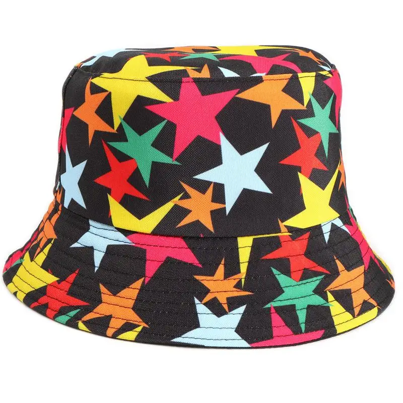 LDSLYJR Cotton pentagram print Bucket Hat Fisherman Hat outdoor travel hat Sun Cap Hats for men and Women 307
LDSLYJR Cotton pentagram print Bucket Hat Fisherman Hat outdoor travel hat Sun Cap Hats for men and Women 307