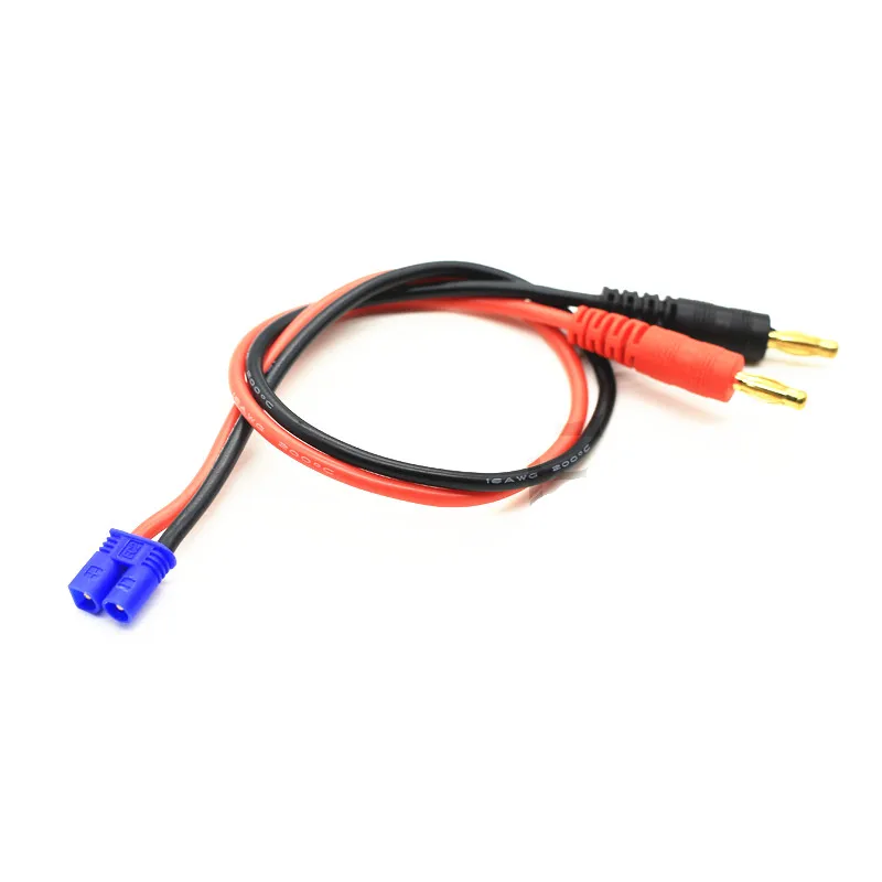 EC2 Cable Battery Charging Line Wire Turn Banana Head For iMAX B6 B6AC Balance Charger Hubsan H501S H501C RC Drone Quadcopter | Игрушки и