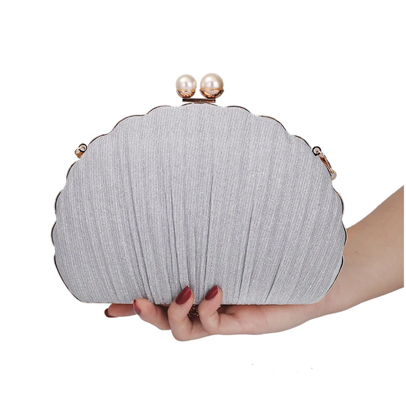 Wedding Clutch Purse Shell Shape Pearl Evening Bag For Women Shoulder Bag Luxury Small Party Handbag ZD1985
Wedding Clutch Purse Shell Shape Pearl Evening Bag For Women Shoulder Bag Luxury Small Party Handbag ZD1985
