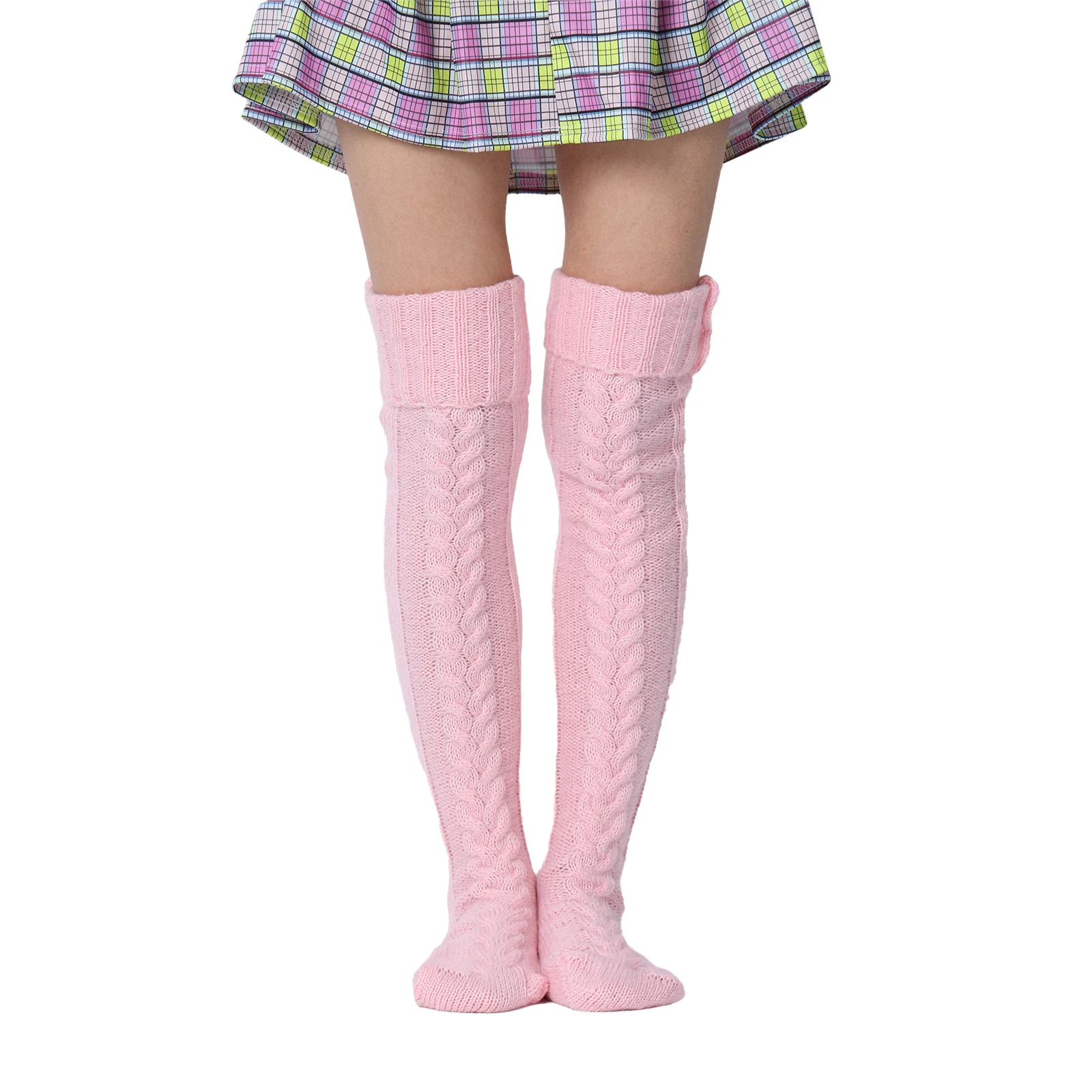 2020 New Women Wool Stockings Autumn and Winter Casual Thicken Warm Fluffy Over Knee Leg Warmer Solid Color Stockings 1Pair
2020 New Women Wool Stockings Autumn and Winter Casual Thicken Warm Fluffy Over Knee Leg Warmer Solid Color Stockings 1Pair