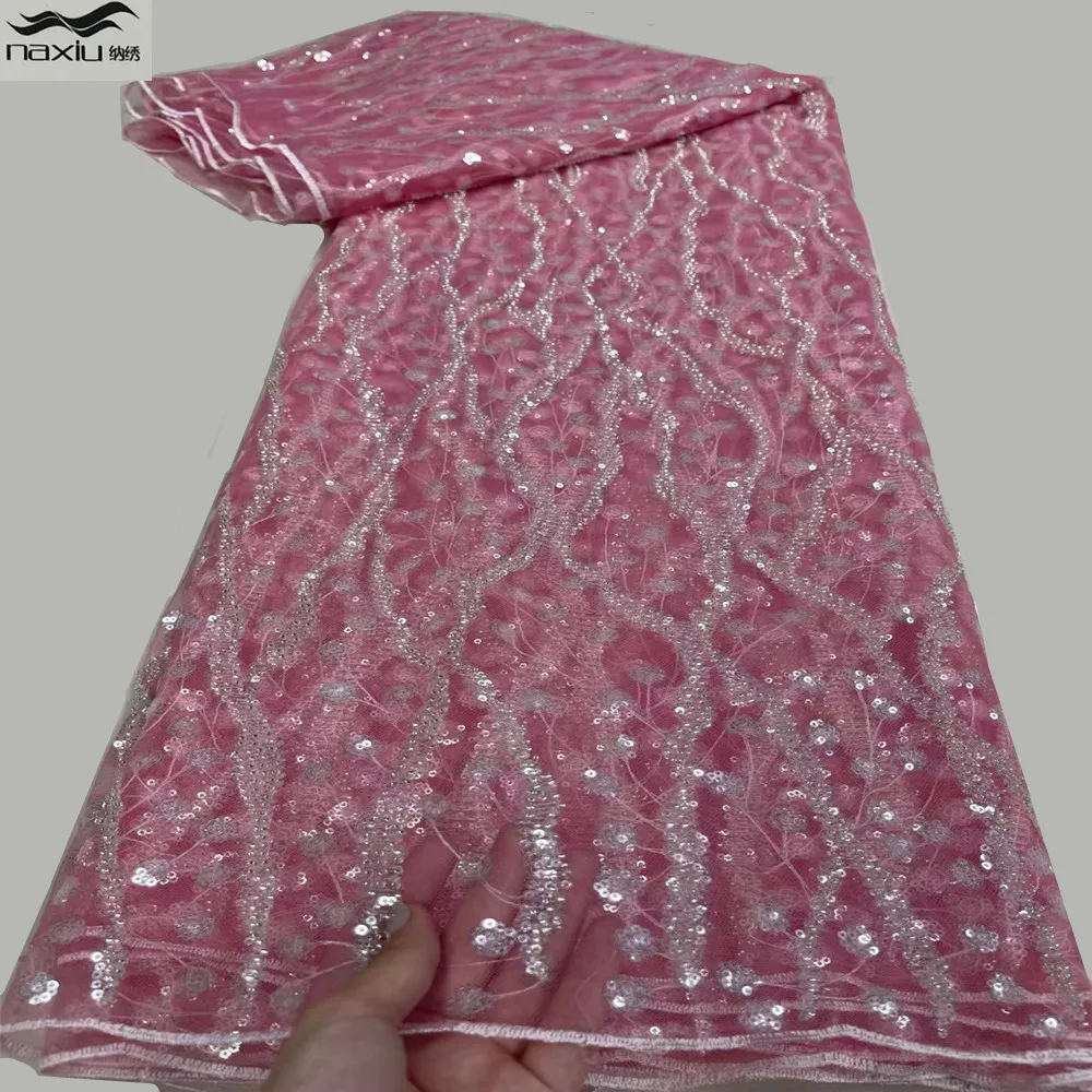 Madison Latest Nigerian Lace Fabric 2021 High Quality African Lace Fabric Handmade Beads Lace Fabric For Bridal Material
Madison Latest Nigerian Lace Fabric 2021 High Quality African Lace Fabric Handmade Beads Lace Fabric For Bridal Material