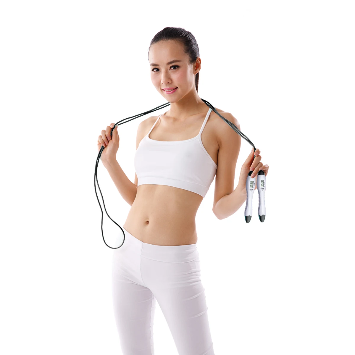 Digital Counting Jump Rope Weight Setting Fitness Skipping Rope with Counter Timer for Children Adults
Digital Counting Jump Rope Weight Setting Fitness Skipping Rope with Counter Timer for Children Adults