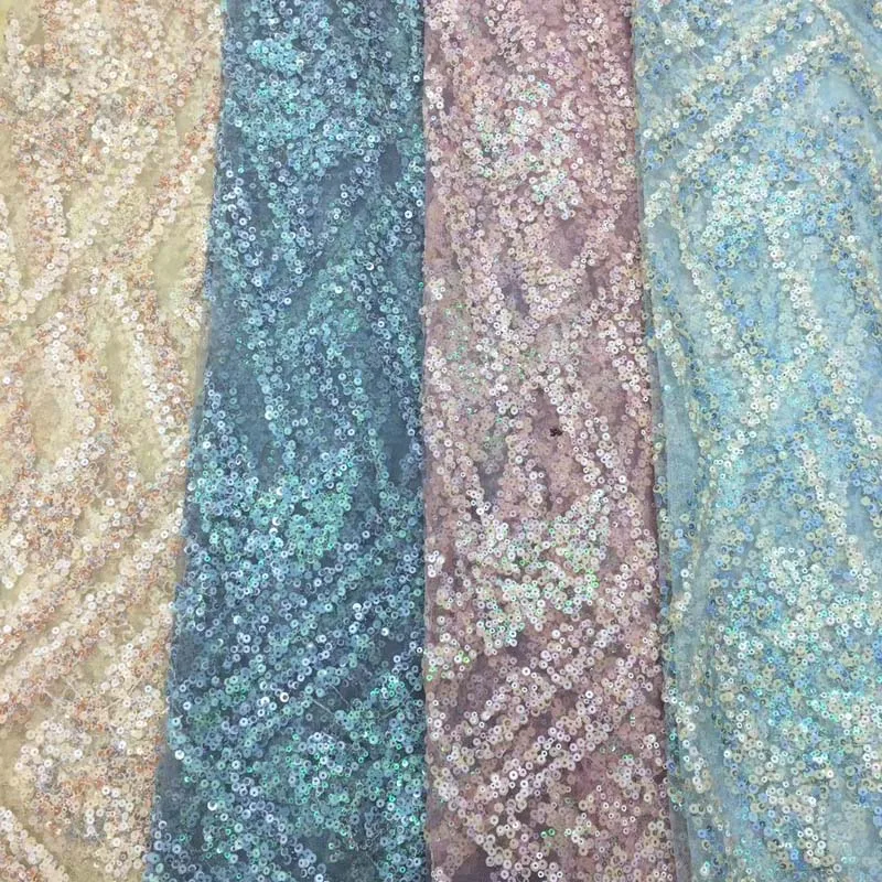 4 Colors Nigerian Sequins Lace Fabric 2020 High Quality African Lace Fabric Wedding French Tulle Lace Material For Dress
4 Colors Nigerian Sequins Lace Fabric 2020 High Quality African Lace Fabric Wedding French Tulle Lace Material For Dress