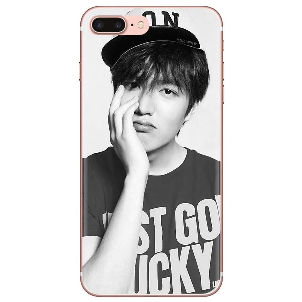 Мягкий силиконовый чехол из ТПУ для Samsung Galaxy Note 2 3 4 5 8 9 S2 S3 S4 S5 Mini S6 S7 Edge S8 S9 Plus Lee Min Ho
