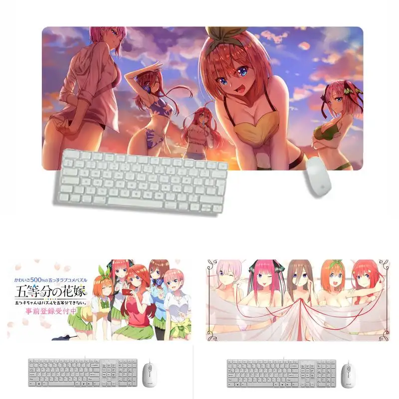 The Quintessential Quintuplets 2 anime Office Mice Gamer Soft Mouse Pad Non-slip Cushion Thickness 2mm LockEdge equal LE
The Quintessential Quintuplets 2 anime Office Mice Gamer Soft Mouse Pad Non-slip Cushion Thickness 2mm LockEdge equal LE