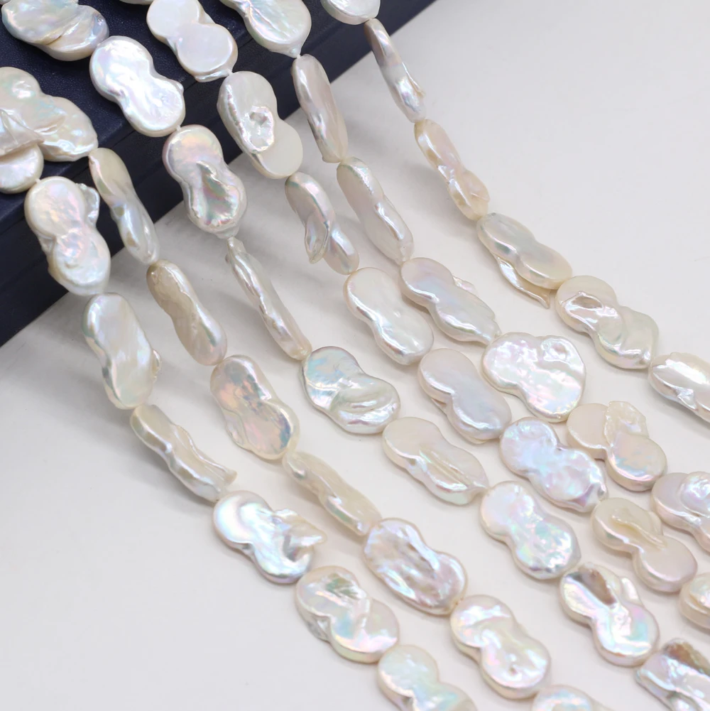 2021 Natural Freshwater Pearl Irregular White Figure Eight Beaded High Quality Handmade DIY Bracelet Necklace Jewelry Gift 36Cm
2021 Natural Freshwater Pearl Irregular White Figure Eight Beaded High Quality Handmade DIY Bracelet Necklace Jewelry Gift 36Cm