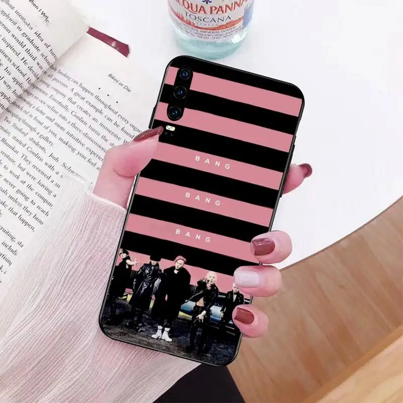 CUTEWANAN KPOP BIGBANG DIY окрашенный блестящий чехол для телефона Huawei P30 P20 lite Mate 20 Pro P Smart 2019