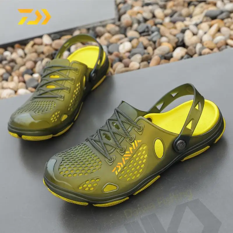 2021 Summer Daiwa Shoes for Fishing Men's Outdoor Mountaineering Sports Fishing Shoes Beach Sandals Waterproof Non-Slip Soft
2021 Summer Daiwa Shoes for Fishing Men's Outdoor Mountaineering Sports Fishing Shoes Beach Sandals Waterproof Non-Slip Soft