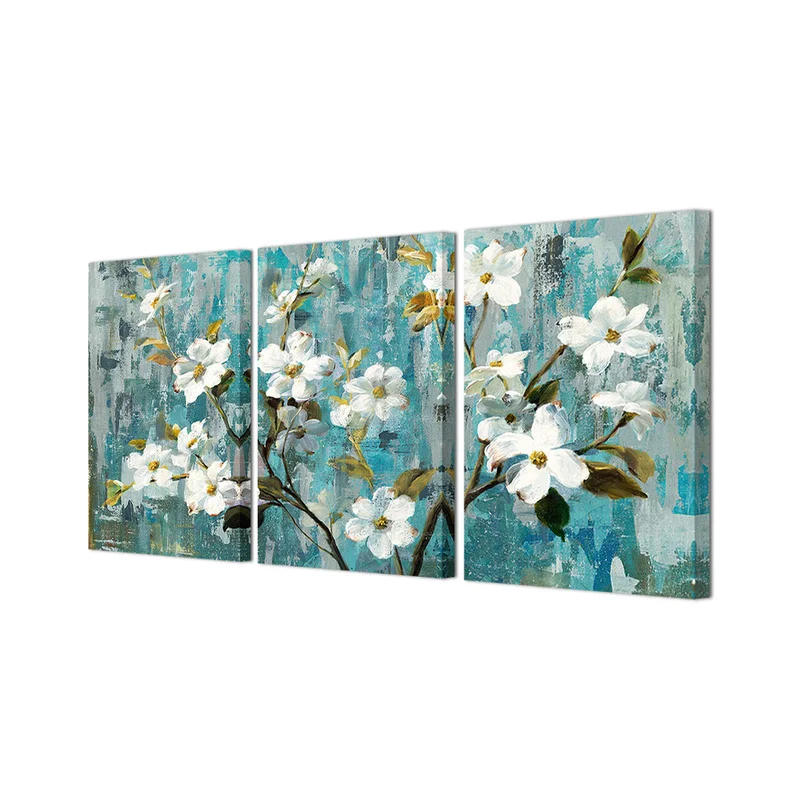 Flowers Canvas Painting Abstract White Flowers Wall Art Poster 3 Pieces Floral Oil Print Home Decor Modern Picture
Flowers Canvas Painting Abstract White Flowers Wall Art Poster 3 Pieces Floral Oil Print Home Decor Modern Picture