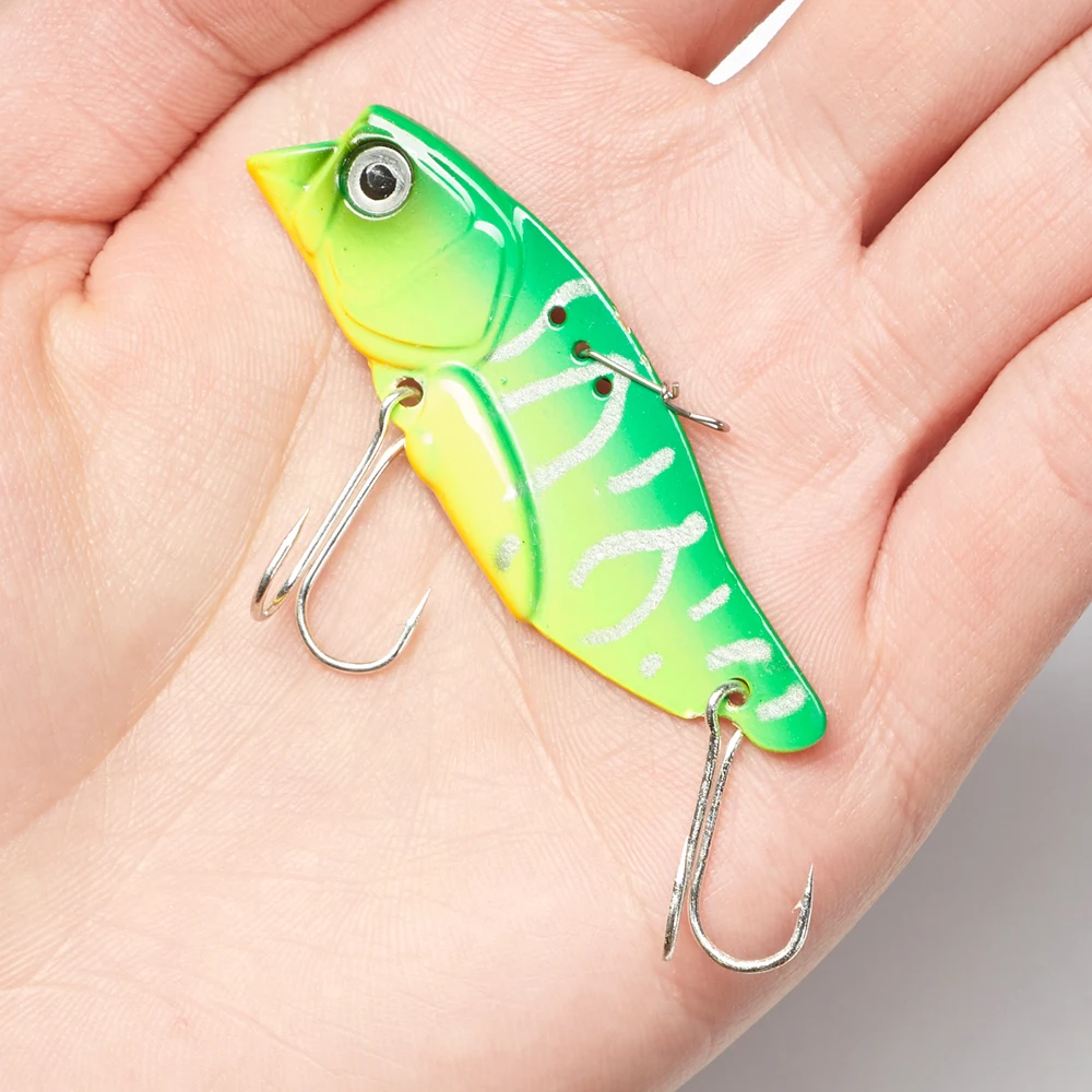14g Artificial Fishing Lure Metal Hard Bait Vib Wobbler Diving Swivel Bait Fishing Lure Painting Jig Vibration Pike Tackle
14g Artificial Fishing Lure Metal Hard Bait Vib Wobbler Diving Swivel Bait Fishing Lure Painting Jig Vibration Pike Tackle