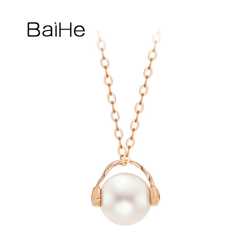 BAIHE Solid 18K Yellow Gold 7-7.5mm Natural Freshwater Pearl Music Boy girl Pendant Necklace Women Collar música Musik Halskette
BAIHE Solid 18K Yellow Gold 7-7.5mm Natural Freshwater Pearl Music Boy girl Pendant Necklace Women Collar música Musik Halskette
