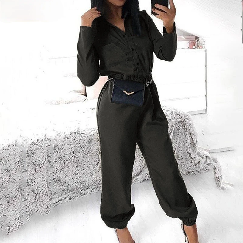 S-5XL Rompers Womens Jumpsuits Casual Solid Color Long Sleeve Sexy V Neck Overalls Plus Size Bohemian Party Playsuits
S-5XL Rompers Womens Jumpsuits Casual Solid Color Long Sleeve Sexy V Neck Overalls Plus Size Bohemian Party Playsuits