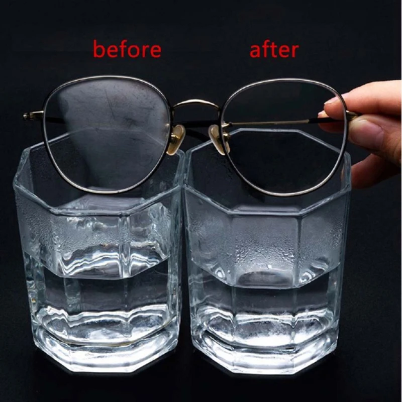 50Pcs Anti-Fog Wipes Glasses Pre-moistened Antifog Len Defogger Eyeglasses Wipes