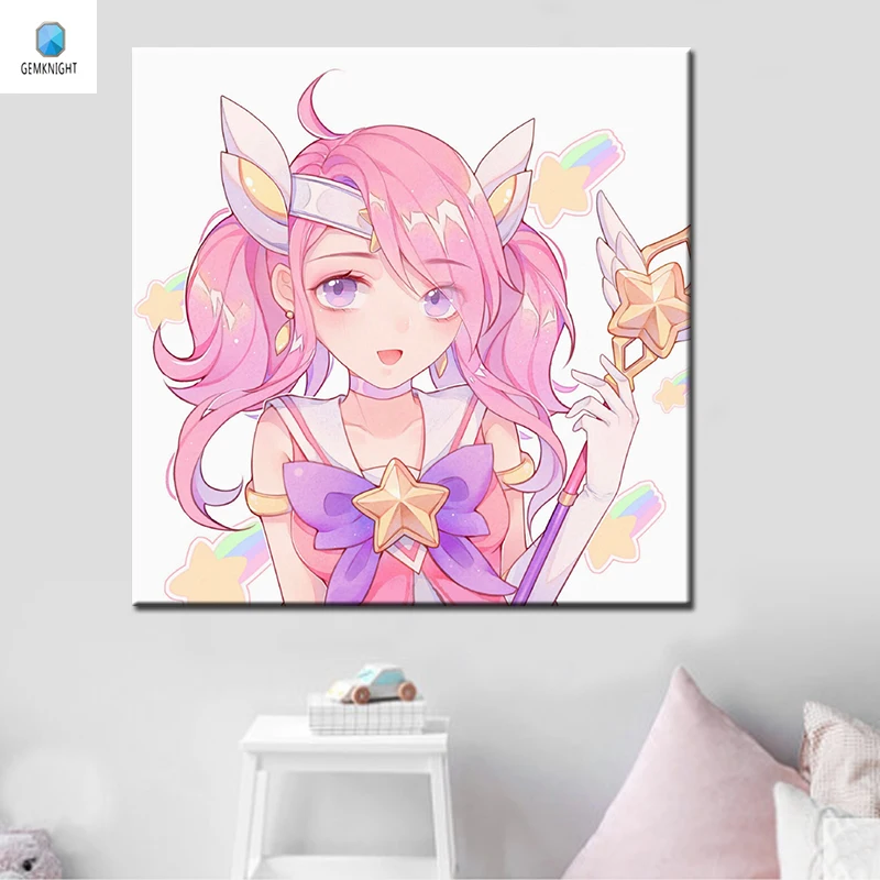 Coloring by numbers Japan Style digital paint by numbers Lacus animation oil painting modular painting anime posters
Coloring by numbers Japan Style digital paint by numbers Lacus animation oil painting modular painting anime posters