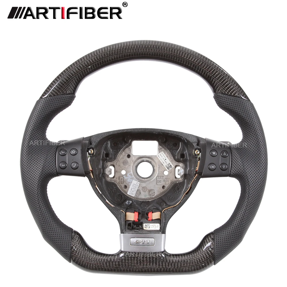 Real Carbon Fiber Steering Wheel for VW GTI Golf Scirocco Polo Jetta Tiguan Passat Touran Arteon GTI
Real Carbon Fiber Steering Wheel for VW GTI Golf Scirocco Polo Jetta Tiguan Passat Touran Arteon GTI