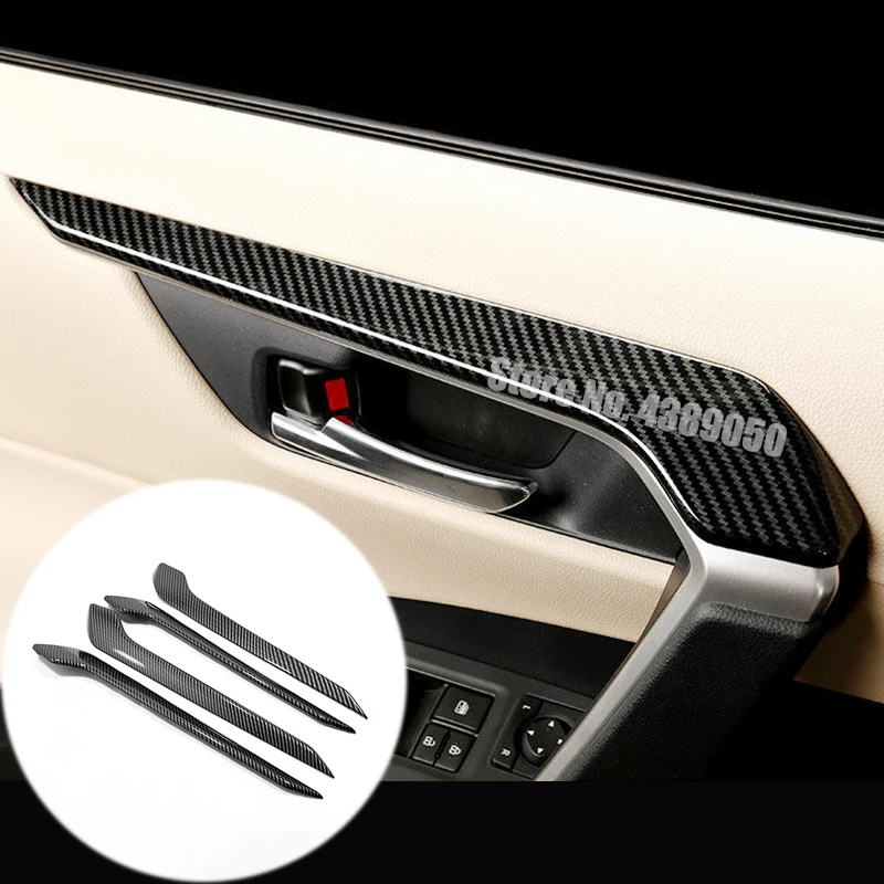 ABS Chrome/Carbon fibre car Door Interior Decoration strip Cover Trim car styling For Toyota RAV4 2019 2020 auto accessories
ABS Chrome/Carbon fibre car Door Interior Decoration strip Cover Trim car styling For Toyota RAV4 2019 2020 auto accessories