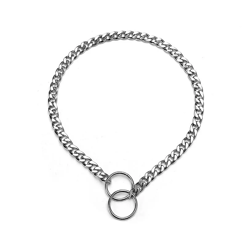 Flat Dog Collar Chain No Clip Hair Training Competition Pet Collars Dog Decorative Chains Stainless Steel Mascotas Pet Products
Flat Dog Collar Chain No Clip Hair Training Competition Pet Collars Dog Decorative Chains Stainless Steel Mascotas Pet Products