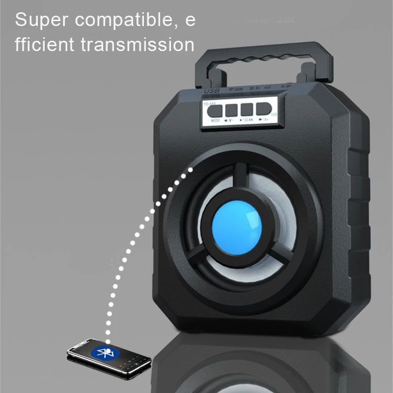 Высокопортативный Bluetooth-динамик IPX5, водонепроницаемый стерео-динамик с большой батареей, беспроводной динамик с поддержкой TF-карты DOG88
Высокопортативный Bluetooth-динамик IPX5, водонепроницаемый стерео-динамик с большой батареей, беспроводной динамик с поддержкой TF-карты DOG88