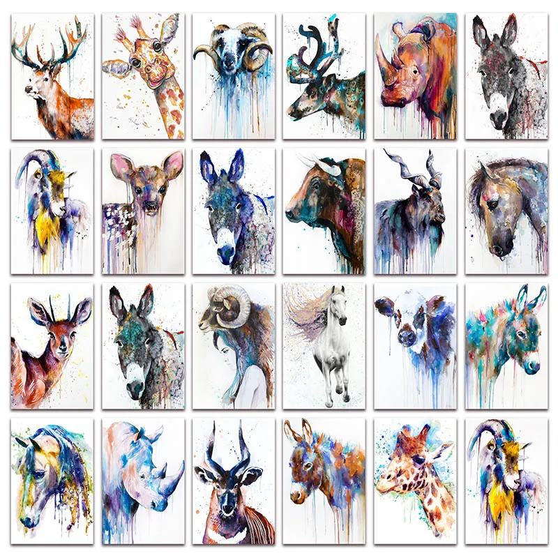 New Full Diamond painting mosaic Animal Deer Horse DIY Diamond embroidery picture Donkey Sheep cross stitch Home decor E050
New Full Diamond painting mosaic Animal Deer Horse DIY Diamond embroidery picture Donkey Sheep cross stitch Home decor E050