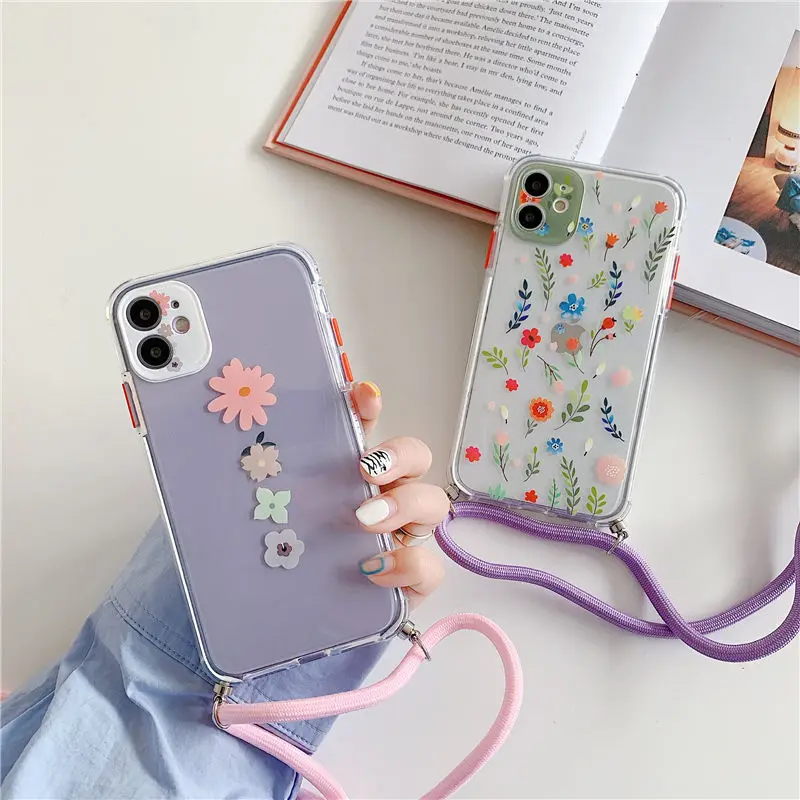 Wave Point Strap Cord Chain Clear Phone Case For iPhone 12 Mini 11 Pro Max XR XS Max X 7 8 Plus Soft With Lanyard Back Cover
Wave Point Strap Cord Chain Clear Phone Case For iPhone 12 Mini 11 Pro Max XR XS Max X 7 8 Plus Soft With Lanyard Back Cover