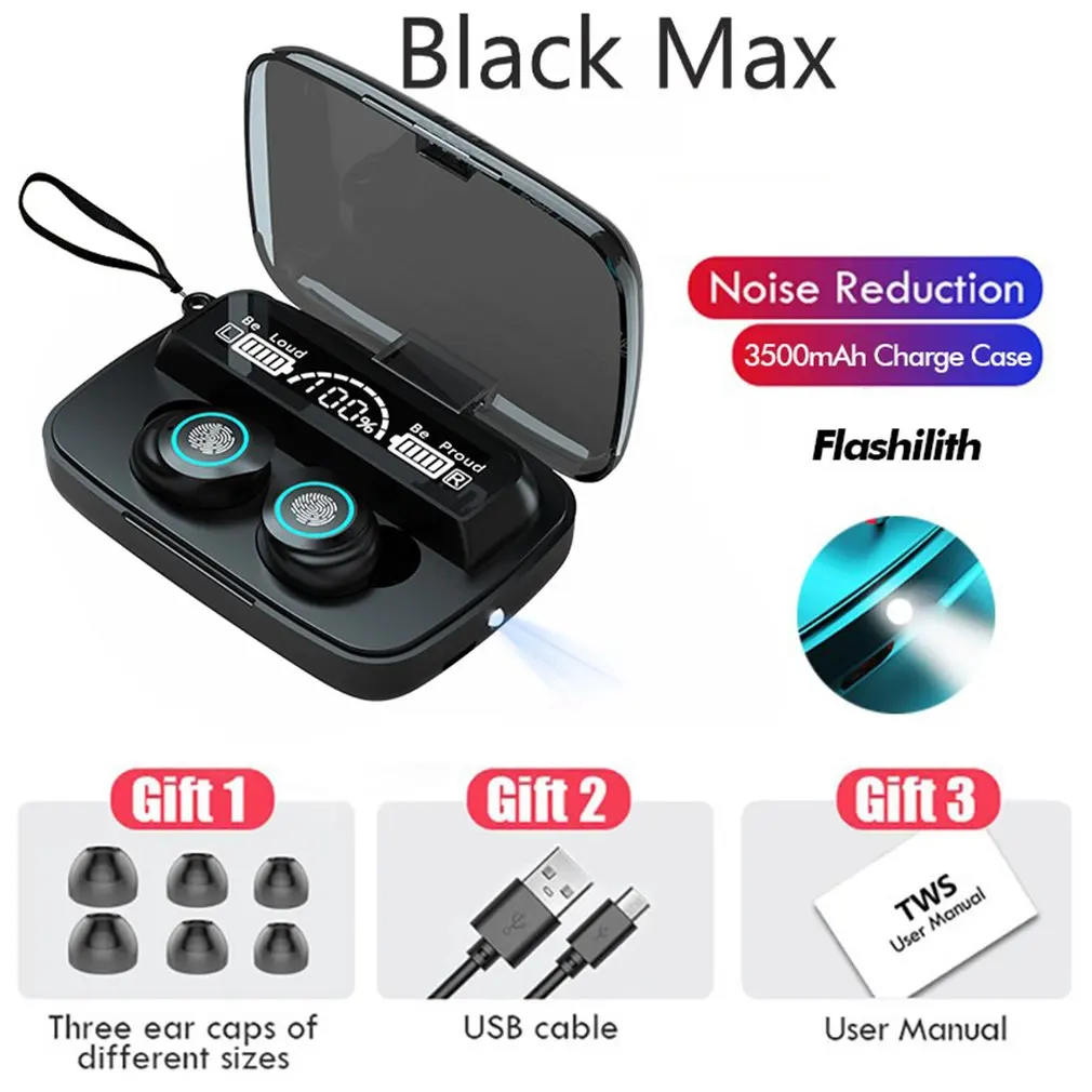 2021 New Wireless Headphones Bluetooth Earphone LED Display Sports Waterproof Earbuds HiFi Stereo Headset With Microphones
2021 New Wireless Headphones Bluetooth Earphone LED Display Sports Waterproof Earbuds HiFi Stereo Headset With Microphones