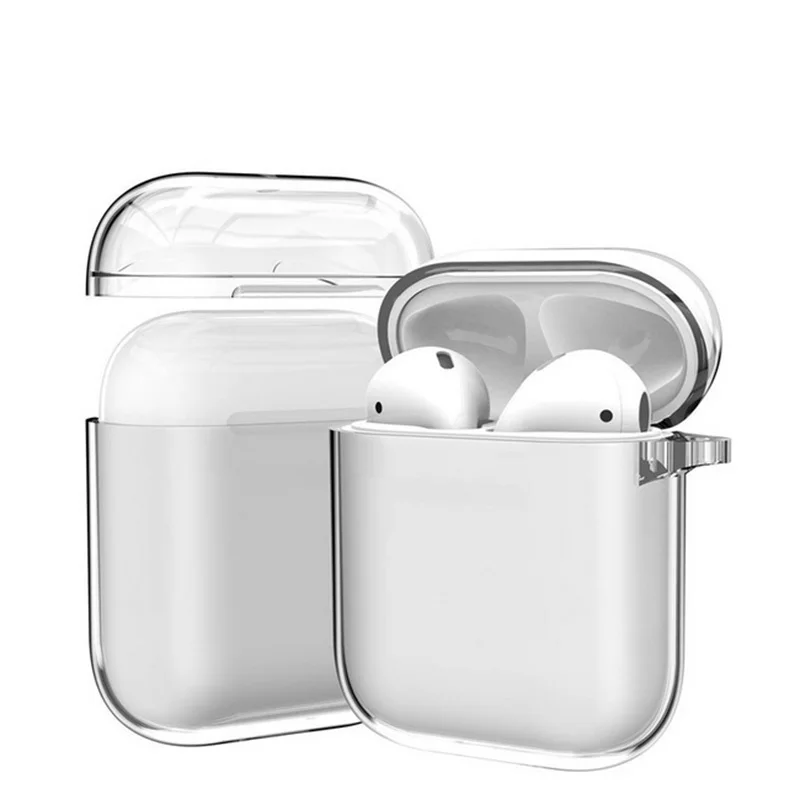 Crystal cute earphone case Apple AirPods case Silicone transparent case Airpods accessory charging case
Crystal cute earphone case Apple AirPods case Silicone transparent case Airpods accessory charging case