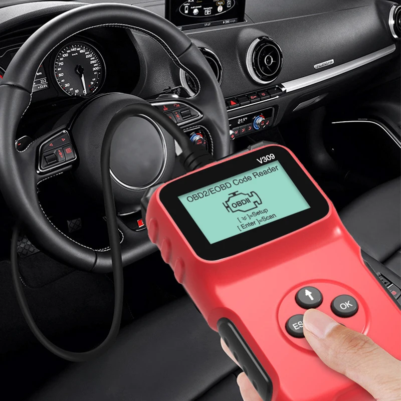 Car Diagnostic Tool V309 Read Code Card Reads Car Fault Code Erase Fault Code Checks Vehicle Information Car Scanner
Car Diagnostic Tool V309 Read Code Card Reads Car Fault Code Erase Fault Code Checks Vehicle Information Car Scanner