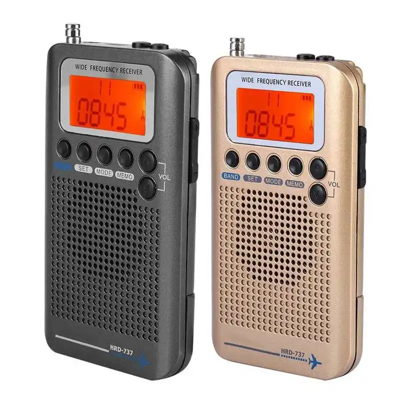 Портативный Полнодиапазонный радиоприемник FM/AM/SW/ CB/Air/VHF World Band с ЖК-дисплеем
Портативный Полнодиапазонный радиоприемник FM/AM/SW/ CB/Air/VHF World Band с ЖК-дисплеем