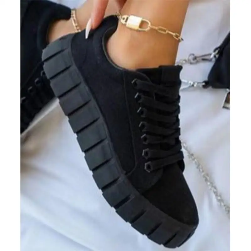 New Women Large Size 42 43 Canvas Shoes Comfort Casual Shoes Ladies All-Match White Shoes Platform Thick Bottom Sneakers
New Women Large Size 42 43 Canvas Shoes Comfort Casual Shoes Ladies All-Match White Shoes Platform Thick Bottom Sneakers
