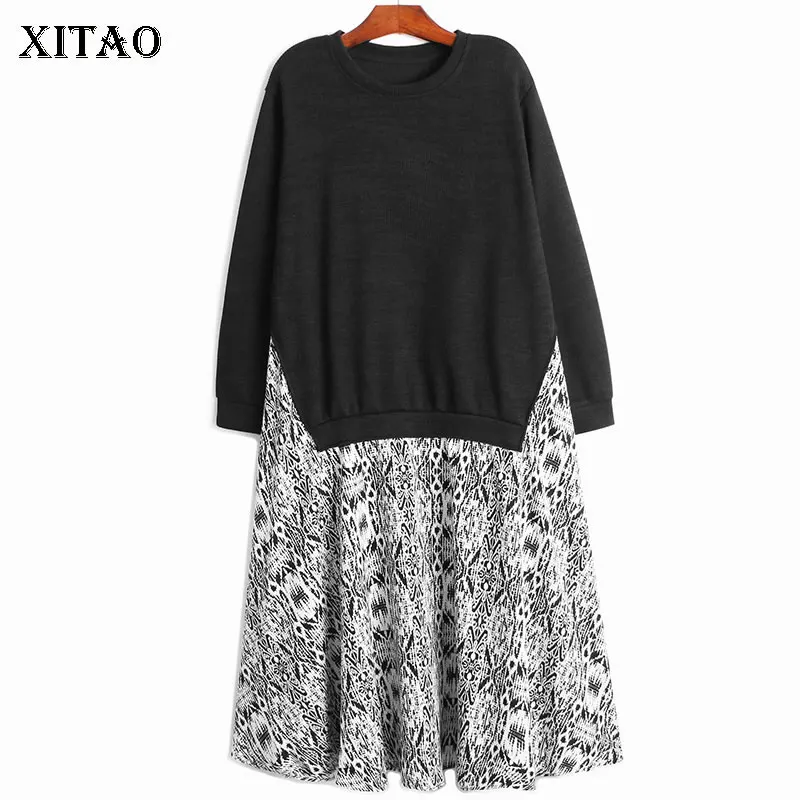 XITAO False Two Pieces Dress Fashion Pleated Pullover Goddess Fan Casual Vintage Patchwork 2021 Autumn Winter Dress GWJ1923
XITAO False Two Pieces Dress Fashion Pleated Pullover Goddess Fan Casual Vintage Patchwork 2021 Autumn Winter Dress GWJ1923