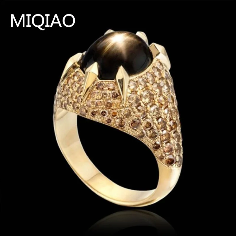 Ring new exaggerated atmosphere oval edge black white stone stone stone ring female European and American Jewelry
Ring new exaggerated atmosphere oval edge black white stone stone stone ring female European and American Jewelry