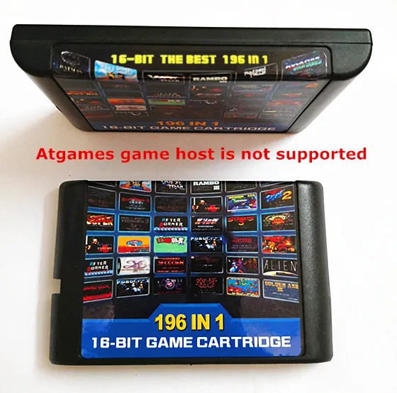 NEW 196 in 1 multi games batter than 112 in 1 and 126 in 1 For Sega Mega Drive For PAL and NTSC
NEW 196 in 1 multi games batter than 112 in 1 and 126 in 1 For Sega Mega Drive For PAL and NTSC