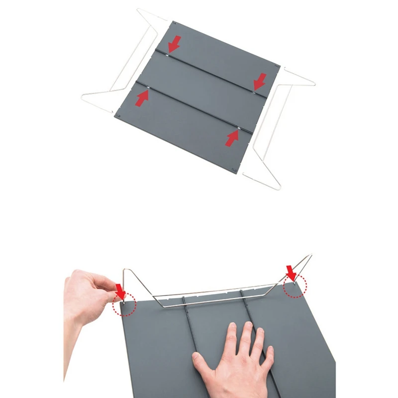 Folding Camping Table Portable Mini Outdoor Aluminum Lightweight Rectangle Table with Carry Bag for Camping BBQ Fishing
Folding Camping Table Portable Mini Outdoor Aluminum Lightweight Rectangle Table with Carry Bag for Camping BBQ Fishing