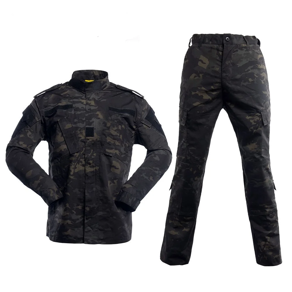 Tactical BDU Multicam Black Camouflage Army Military Uniform Combat Shirt Pants Airsoft Sniper Clothing Camo Hunting Clothes
Tactical BDU Multicam Black Camouflage Army Military Uniform Combat Shirt Pants Airsoft Sniper Clothing Camo Hunting Clothes