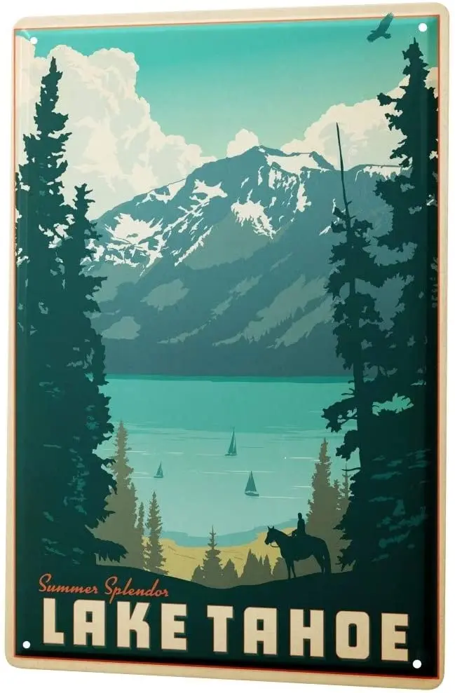 Customizable Home Decoration Plaque Tin Sign Metal Plate Decoration Sign World Tour Lake Tahoe Wall Metal Plate 8X12 Inches
Customizable Home Decoration Plaque Tin Sign Metal Plate Decoration Sign World Tour Lake Tahoe Wall Metal Plate 8X12 Inches