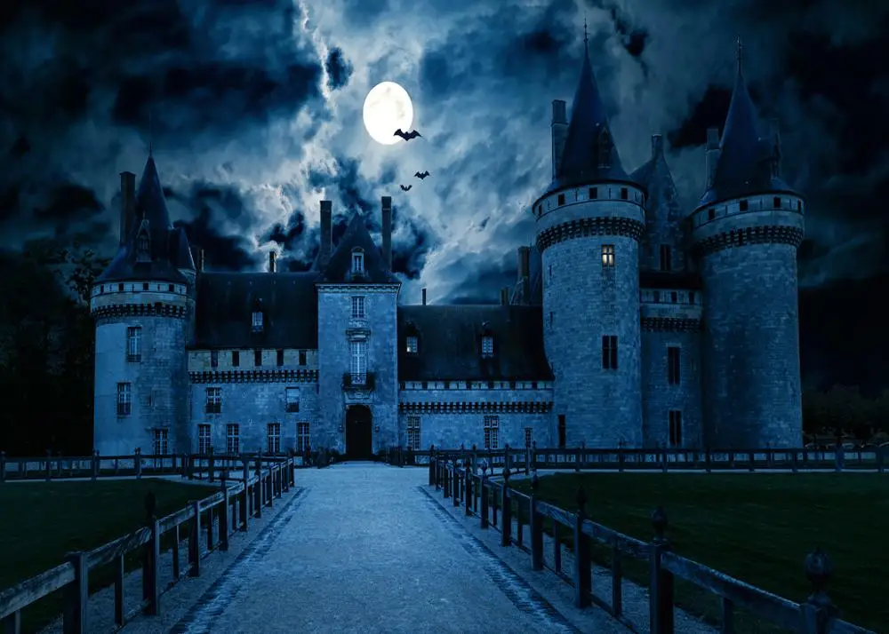 Happy Halloween Photography Backdrop Haunted Castle Shining Moon Night Vinyl Photo Background Kids Costume Party Studio Props
Happy Halloween Photography Backdrop Haunted Castle Shining Moon Night Vinyl Photo Background Kids Costume Party Studio Props