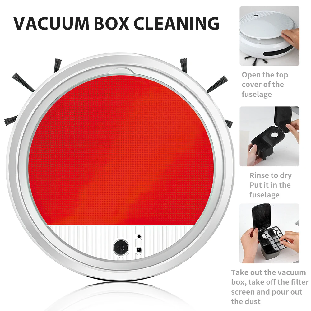 DIOZO Robot Vacuum Cleaner Wet And Dry Smart Scrubber Vacuum Cleaner Robot Carpet Cleaner Machine Vacuum Cleaning Robot For Home
DIOZO Robot Vacuum Cleaner Wet And Dry Smart Scrubber Vacuum Cleaner Robot Carpet Cleaner Machine Vacuum Cleaning Robot For Home
