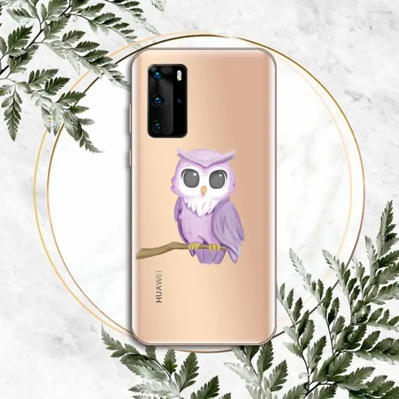 Lovely Animal Owl Phone Case Clear Transparent for huawei honor P 40 30 20 lite Pro 10 i 8 9 x p smart 2019
Lovely Animal Owl Phone Case Clear Transparent for huawei honor P 40 30 20 lite Pro 10 i 8 9 x p smart 2019