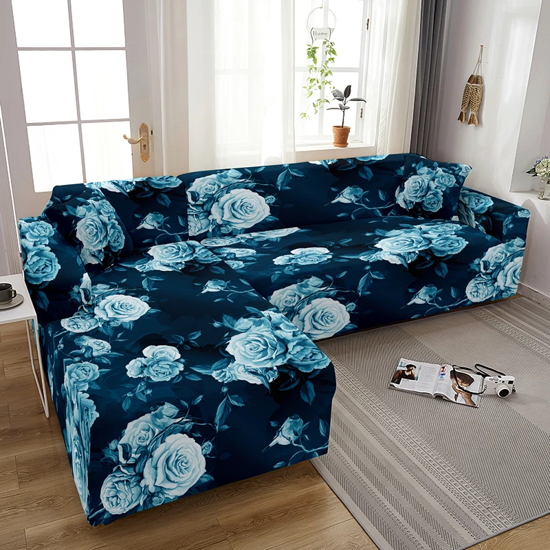 Beautiful Flowers Stretch Sofa Cover Dust-proof Elastic Slipcover For Living Room Decor Loveseat Couch Covers 
Beautiful Flowers Stretch Sofa Cover Dust-proof Elastic Slipcover For Living Room Decor Loveseat Couch Covers
