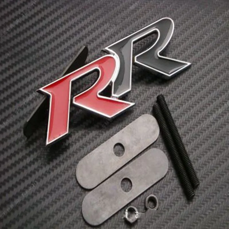 Zinc Alloy RR Emblem Auto Styling Car Front Grille Decal Stickers for Honda JAZZ Civic Accord Mugen CRV Fit City Car Decoration
Zinc Alloy RR Emblem Auto Styling Car Front Grille Decal Stickers for Honda JAZZ Civic Accord Mugen CRV Fit City Car Decoration