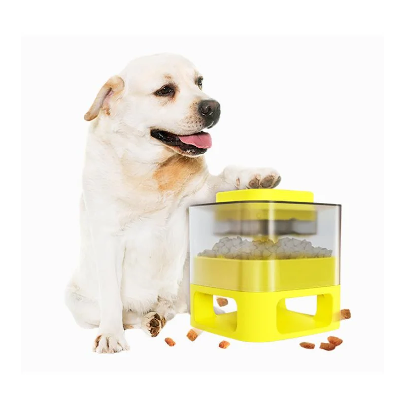 No Electricity Dog Food Dispenser Interactive Button Trigger Dog Puzzle Treat Dispensing Toys Slow Feeder Fun Feeding Smart Bowl
No Electricity Dog Food Dispenser Interactive Button Trigger Dog Puzzle Treat Dispensing Toys Slow Feeder Fun Feeding Smart Bowl