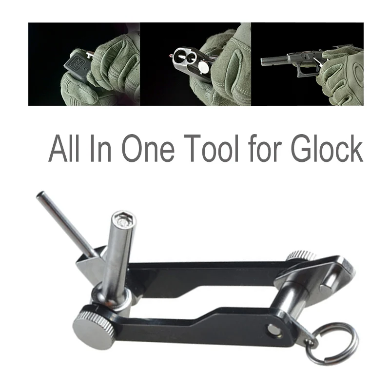 MAGORUI Base Plate Removal Tool,Pin Punch Tool & Front Sight Removal tool All steel construction All In One Tool for GLOCK
MAGORUI Base Plate Removal Tool,Pin Punch Tool & Front Sight Removal tool All steel construction All In One Tool for GLOCK