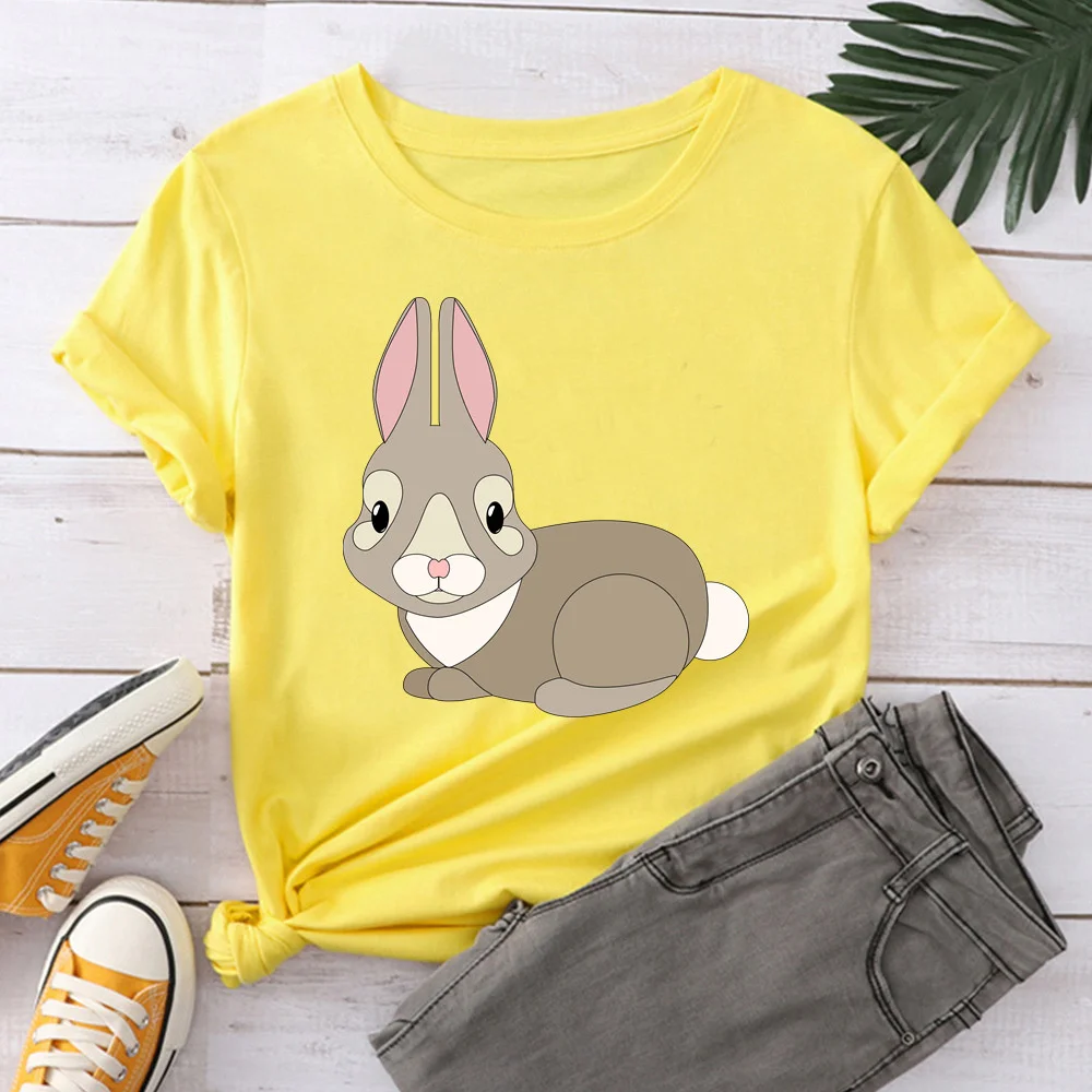 rabbit Women Black T Shirt Girl Harajuku Korean Style Graphic Tops 2021 Kawaii Female T-shirt TX9159
rabbit Women Black T Shirt Girl Harajuku Korean Style Graphic Tops 2021 Kawaii Female T-shirt TX9159