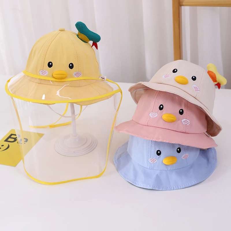 Cute Kids Baby Bucket Hat Cap Protective Full Face Shield Cover Detachable Anti Saliva Dustproof Dual-use Sun Hat Fisherman Cap
Cute Kids Baby Bucket Hat Cap Protective Full Face Shield Cover Detachable Anti Saliva Dustproof Dual-use Sun Hat Fisherman Cap