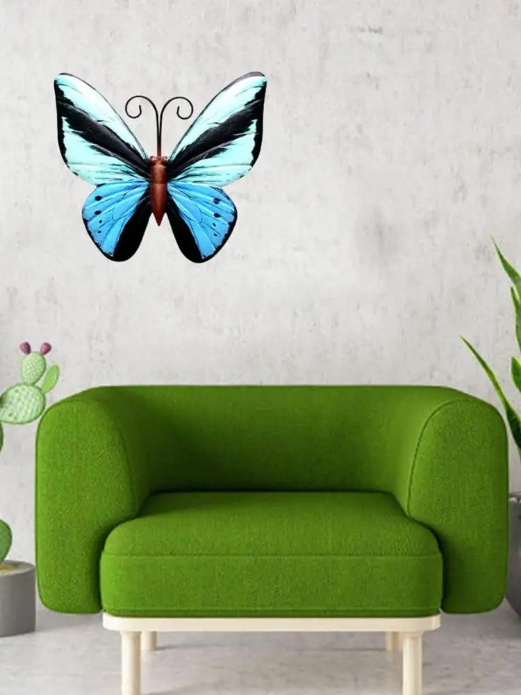 Large Bright Blue Metal Butterfly Garden Ornament Wall Holiday Curtain Valance Decor Art Window Door Decoration Gift Home Z8J8
Large Bright Blue Metal Butterfly Garden Ornament Wall Holiday Curtain Valance Decor Art Window Door Decoration Gift Home Z8J8